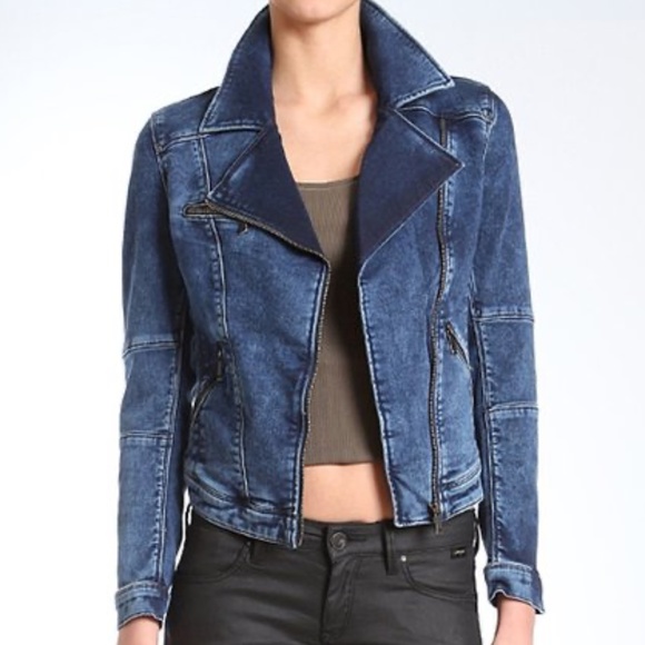 Mavi Janet Jean Jacket Dark Wash Denim BLJ - Picture 1 of 8